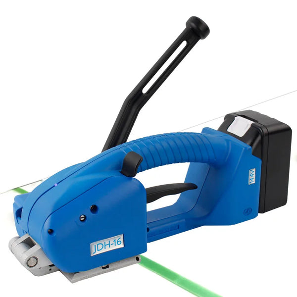 Máquina de cintar elétrica portátil, enfardadeira quente, ferramentas de embrulho 13-16mm, máquina de embalagem PP PET Belt