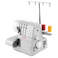 Máquina de costura do Overlock do agregado familiar, máquina de costura pequena, 2, 3, 4 linha, 220V