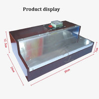 Máquina de selagem de engomar filme quente manual, filme BOPP, Heat Shrink Wrapping Machine para Perfume Cigarette Cosmetics Box