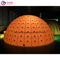 AOOKMIYA Made in China beautiful inflatable led igloo tent 6m diameter inflatable dome party tent for sale