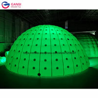 AOOKMIYA Made in China beautiful inflatable led igloo tent 6m diameter inflatable dome party tent for sale