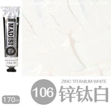 Madisi Matisse oil paint 170ML single beginner painter painting sketch creation macaron gray