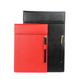 Magnetic Type PU Leather Clipboard A4 Paper Holder Office Writing Pad Restaurant Menu Paper Tablet A5 A6 Notepad Holder