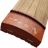 Mahogany inlaid guzheng musical instrument, beginner factory direct sales, portable entry-level musical instrument