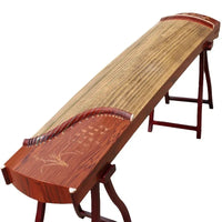 Mahogany inlaid guzheng musical instrument, beginner factory direct sales, portable entry-level musical instrument