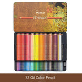 Marco Tribute Master 48/72/100/120/150 Colored Pencils Professional Artist Oil Pencil Fine Art Drawing Gift Box Colour Pencils