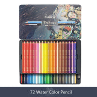 Marco Tribute Master 48/72/100/120/150 Colored Pencils Professional Artist Oil Pencil Fine Art Drawing Gift Box Colour Pencils