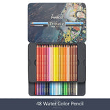 Marco Tribute Master 48/72/100/120/150 Colored Pencils Professional Artist Oil Pencil Fine Art Drawing Gift Box Colour Pencils