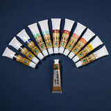 Marie's Chinese Painting Pigment Color Tubes Watercolor Sets 5/12ML 12/24/36 Colors for Students, Beginners and Painting