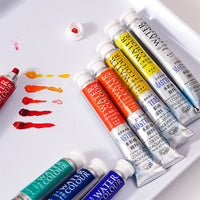 Marie's Pintura Aquarela Profissional, Artista Grau, Arte Suprimentos, 12, 18, Conjunto de 24 Cores, Tubo 9ml