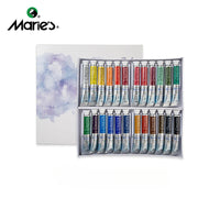 Marie's Pintura Aquarela Profissional, Artista Grau, Arte Suprimentos, 12, 18, Conjunto de 24 Cores, Tubo 9ml