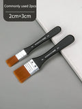 Memória Nylon Paint Brushes Set para Desenho a Óleo Acrílico, Aquarela Pintura De Madeira Escova Ferramentas, Art Supplies, 1 Pc, 2 Pcs, 3 Pcs, 5Pcs