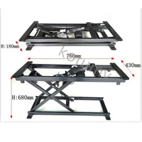 Mesa De Centro De Elevação Elétrica, Mesa De Jantar, Hardware Folding Iron Frame, 300kg Capacidade De Rolamento