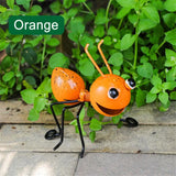 Metal Ants Garden Decoration Fence Lawn Bedroom Living Room Hanging Wall Decoration 3D Sculpture Ants Art Decoration Ornament