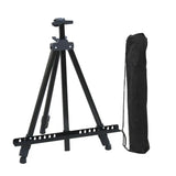 AOOKMIYA Metal Easel Angle Adjustable Free Lifting Stable Support Widened Bracket Painting Canvas Metal Easel School Supplies