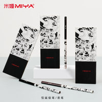 MiYA HIM 8Pcs/Set Charcoal Pencils Easy-sharp Paper Stick Neutral, Soft, Extra Soft; for Sketching Drawing Carbon Pens Art Tools