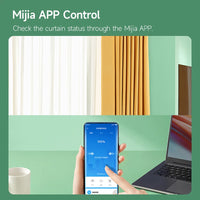 Mijia Smart Curtain Controller Electric Auto Curtain Modification Replace Track Phone Remote Control Work with Mijia App