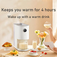 Mijia Xiaomi Food Processor Household Soymilk Juicer Automatic Cleaning 4L Water Tank Intelligent Selfcleaning Both Hot And Cold