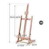 AOOKMIYA Mini Easel Caballete De Pintura Kids Artist Oil Easel for Painting Wooden Easel Stand Mini Drawing Table Painting Accessories