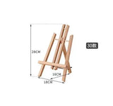 AOOKMIYA Mini Easel Caballete De Pintura Kids Artist Oil Easel for Painting Wooden Easel Stand Mini Drawing Table Painting Accessories