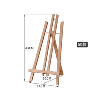 AOOKMIYA Mini Easel Caballete De Pintura Kids Artist Oil Easel for Painting Wooden Easel Stand Mini Drawing Table Painting Accessories