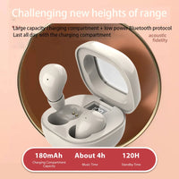 Mini Invisible Headphones TWS Bluetooth 5.3 Earphones Wireless Heasets HIFI Stereo Noise Reduction Earbuds For iphone Xiaomi