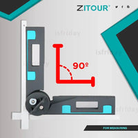 Mitre precisos calibres para serras, angular Bevel Gauge, medição e transferência de ângulos, ferramenta de madeira de 30 a 180 °