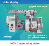 Motor De Máquina De Costura Industrial Sem Escova, Caixa De Controle Do Motor, Economia De Energia, Silencioso, 750W