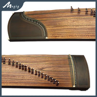 Mugig Concert Grade Plain Surface Concise Style Guzheng Chinese Zither Harp Paulownia Soundboard & Backboard Carrying Soft Case