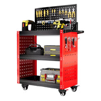 Multi-Function Mobile Tool Carrinhos, Caixa de Ferramentas do carro, Gabinete Organizador, Suporte, Garagem Workbench, Racks, Acessórios, 3-Layer