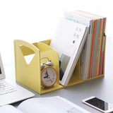 Multifuncional Color Plastic Book Stand Holder, Study Desk Organizer, Book Stopper Drawer, Frete Grátis