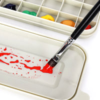 AOOKMIYA  Multifunctional Brush Washing Barrel With Palette Barrel Artistic Brush Barrel Paint Watercolor Oil Acrylic Paint Art Supplies