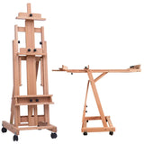 AOOKMIYA Multifunctional Easel Foldable Caballete De Pintura Oil Paint Cajoneras De Madera Artist Wood Easel for Painting Art Supplies