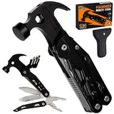 Multitool Hammer for Men, Presente de Aniversário, Marido, Handyman, Compacto, DIY, Survival Multi Tool, Mochila, Acessórios de Camping, Legal