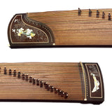 NAOMI 21 Strings Guzheng Black Sandalwood 163cm Paulownia Wood Soundboard Handcraft Smooth Touch Feeling With Full Accessories