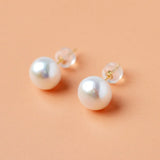 AOOKMIYA NYMPH Real 18K Gold Pearl Jewelry Set Au750 Necklace  Bracelet Stud Earring Fine Wedding Gift For Women T432