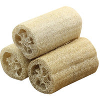 Natural Loofah Sponge for Handmade Soap Making, Tools Kits, Mould Mold, Round, Rectangle, Creative, Useful, DIY, 3Pcs