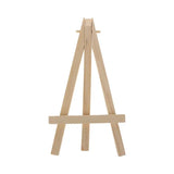 AOOKMIYA Natural Wood Mini Easel Frame Tripod Display Meeting Wedding Table Number Name Card Stand Display