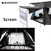 Naturehike BLACKDOG Camping Tent Automatic One-touch Dome Cabin Tent Outdoor Travel W/ Projection Screen Waterproof 5-8 Person