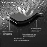 Naturehike BLACKDOG Camping Tent Automatic One-touch Dome Cabin Tent Outdoor Travel W/ Projection Screen Waterproof 5-8 Person