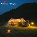 Naturehike Cloud Desk Outdoor Camping Awning Canopy Tent 60㎡ Large Space 150D Waterproof PU3000 Party Picnic A Tower Sun Shelter