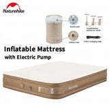 AOOKMIYA Naturehike Self-inflating Sleeping Mats Camping Air Mat 200x150 Air Bed Outdoor 2 Persons Inflatable Mattress with Electric Pump