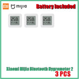 New 1-10pcs Xiaomi Mijia Bluetooth Thermometer 2 Wireless Smart Electric Digital Hygrometer Thermometer Work with Mijia APP