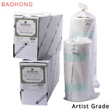 New!Baohong Artist Grade 100% Cotton Watercolor Paper Roll 27cm/37cm x 10m 140lb 300g Acid-Free Wet Dry Mixed Media Master Paper