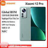 New Xiaomi 12 Pro 5G SmartPhone Global ROM 6.73inch 120Hz Snapdragon 8 Gen 1 Octa Core 4600mAh 120W 50MP Rear Three Camera NFC