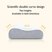 New Xiaomi Mijia Smart Pillow Sleep Monitoring Link Bluetooth 5.2 Double Curve Pillow Bedding Pillow Works With Mijia App Family