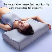 New Xiaomi Mijia Smart Pillow Sleep Monitoring Link Bluetooth 5.2 Double Curve Pillow Bedding Pillow Works With Mijia App Family