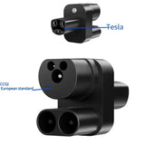 AOOKMIYA New energy electric vehicle CCS2 European standard turn Tesla conversion connector DC fast charging gun head