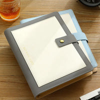 Office Supplies PU Leather Spiral Notebook A5 Binder Loose Leaf Leather Notebook A5 For School