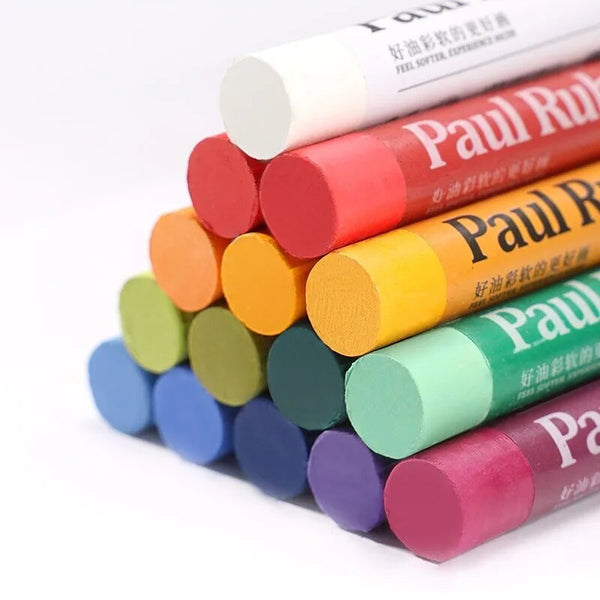 Paul Rubens Art Supplies Oil Pastels, 36 Pastels Colors Artist